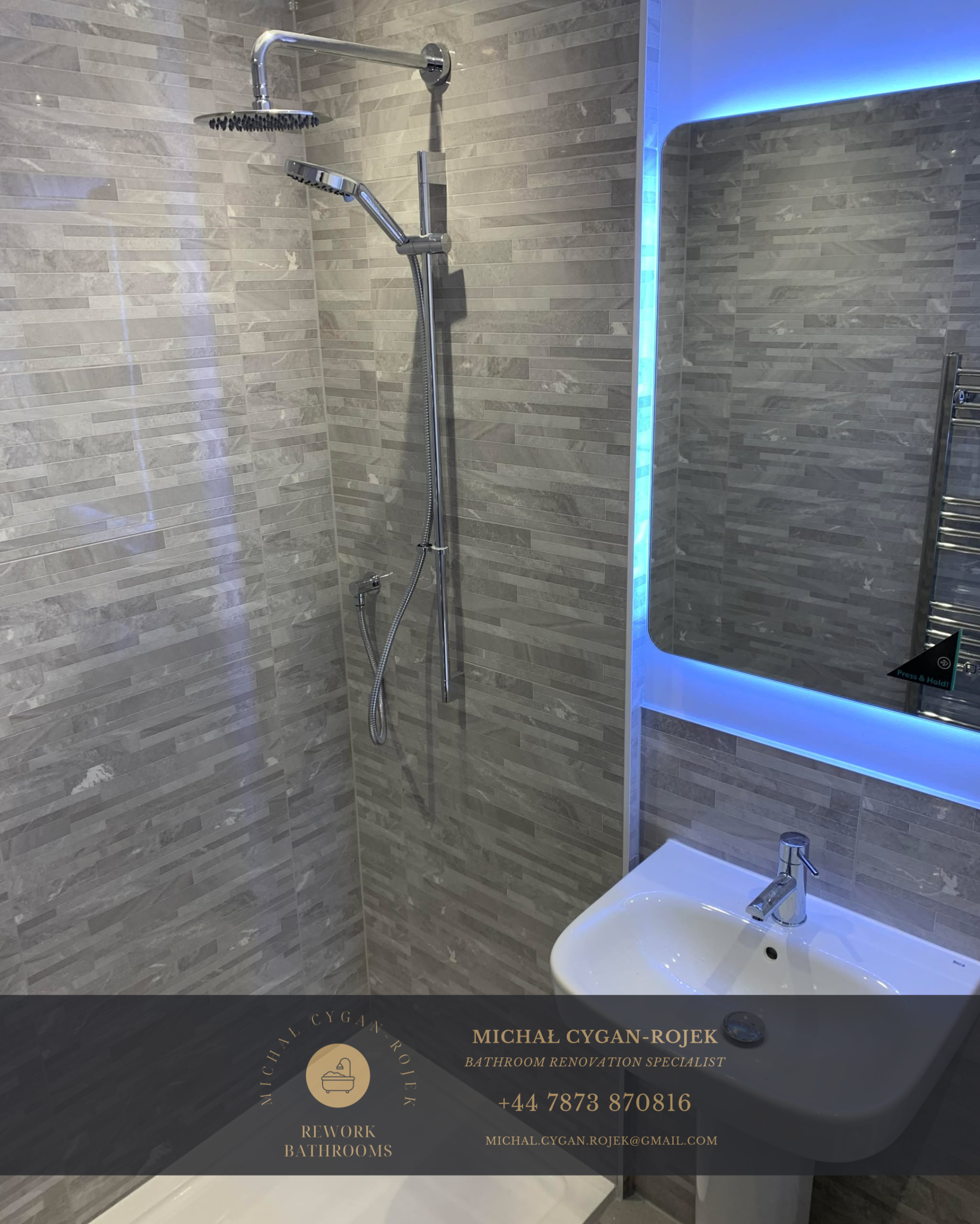 Projects Bathroom Renovations ReWork Bathrooms by Michał Cygan-Rojek